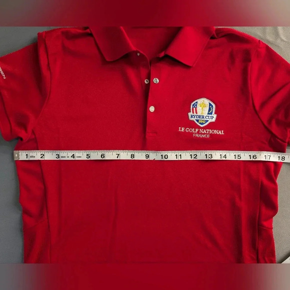 Ralph Lauren Ryder Cup 2018 LE Gold National France , red size M - Picture 7 of 8